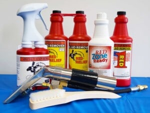 Professional Stain Treatment and Spot Removal Red Stain Remover