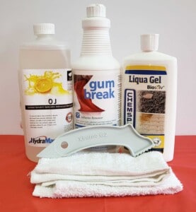 Professional Stain Treatment and Spot Removal Gum Adhesive Removers